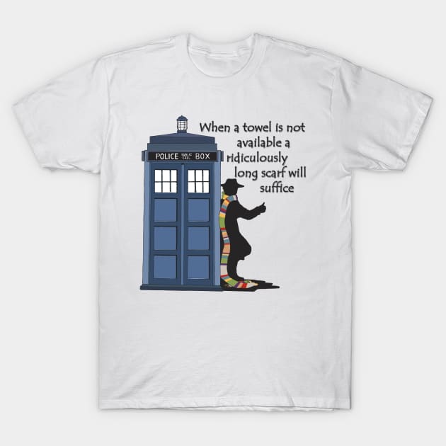 the Hitchhiking Doctor T-Shirt by DMBarnham